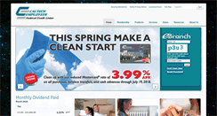 Desktop Screenshot of caltechefcu.org